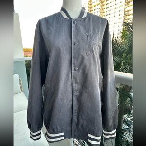 HUF Worldwide Men’s varsity style jacket size Large
